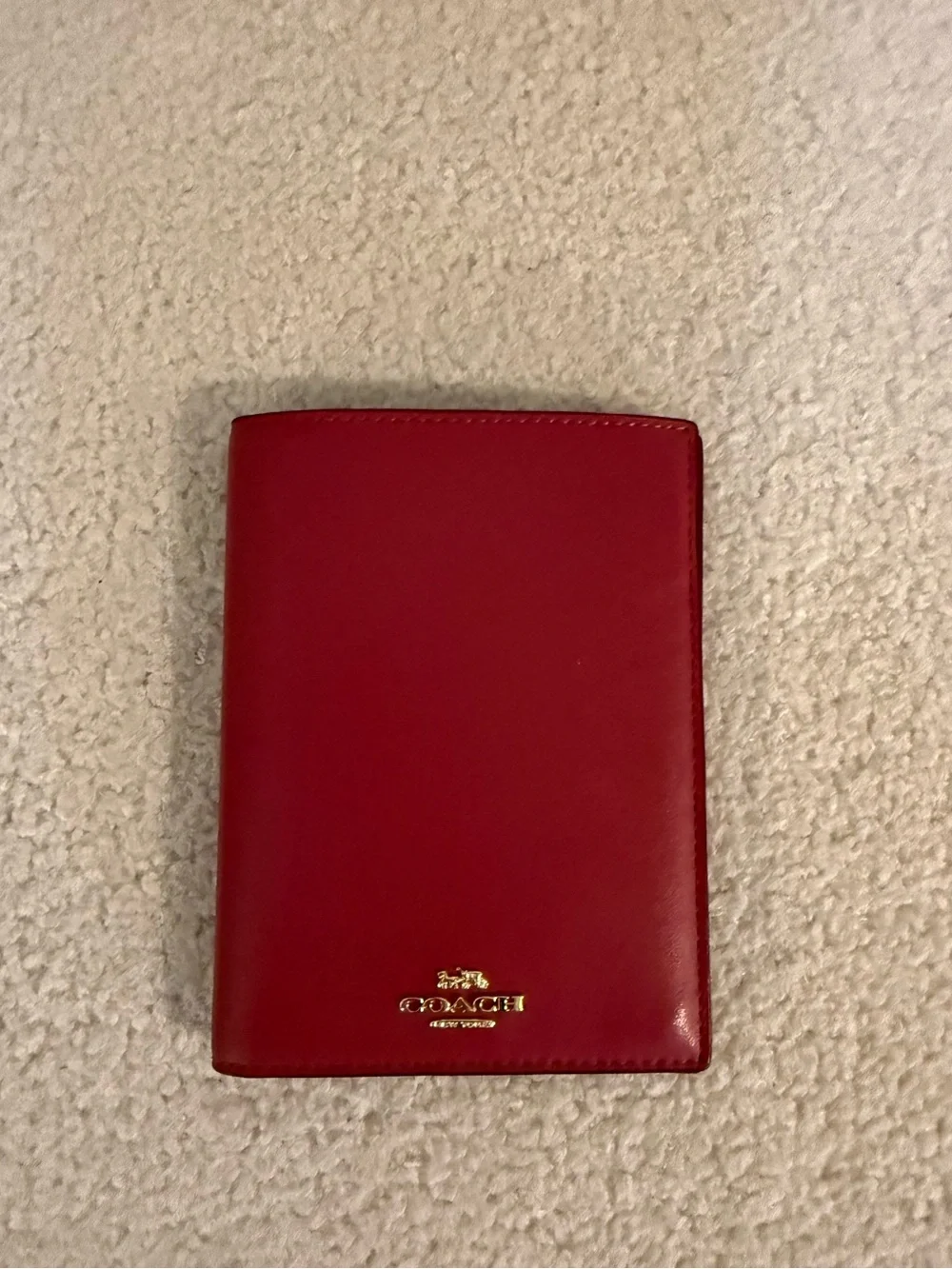 Coach Pink Passport Wallet - Picture 1 of 5